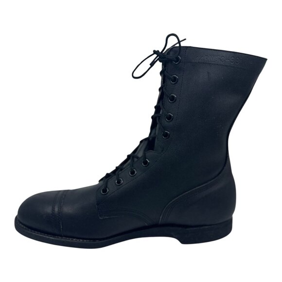 Bates Leather Lace-Up Combat Men\'s Boots Sz. 14R ANSI Z41.1-1991/75 Military NOS main image 12
